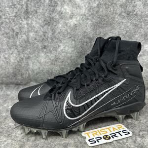 Nike Alpha Huarache 7 Elite Lacrosse Cleats Mens Size 8.5 Black CJ0224-001 LAX